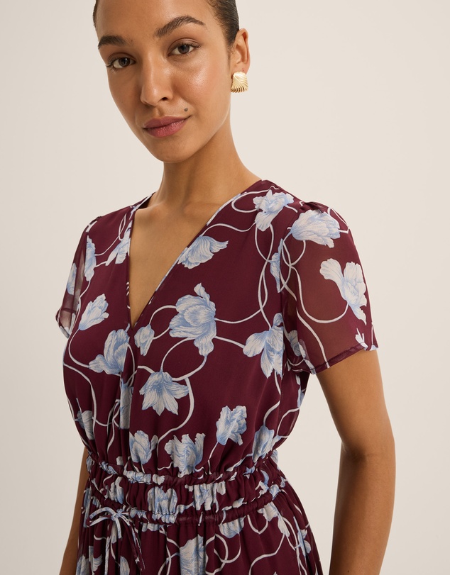 Review - Daphne Floral Maxi Dress