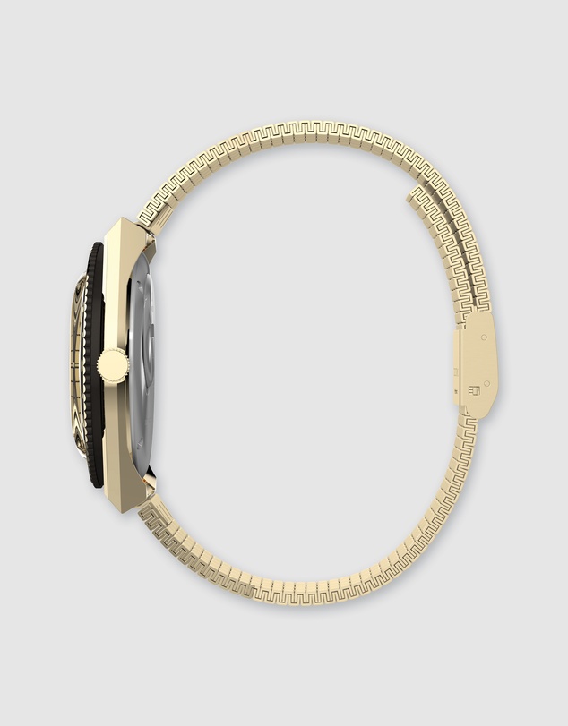 TIMEX - Timex x Seconde Seconde Collab Limited Edition Gold Tone Watch