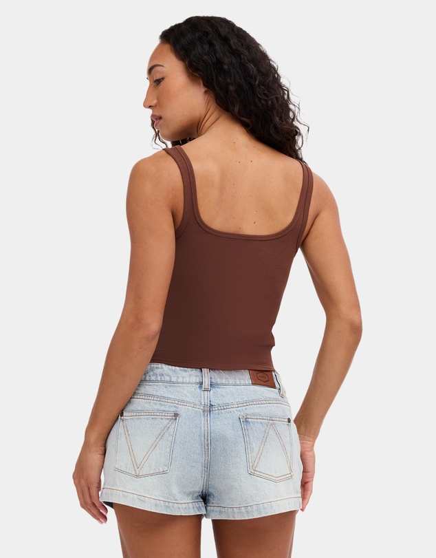 RVCA - Womens Sun Valley Knit Tank Top