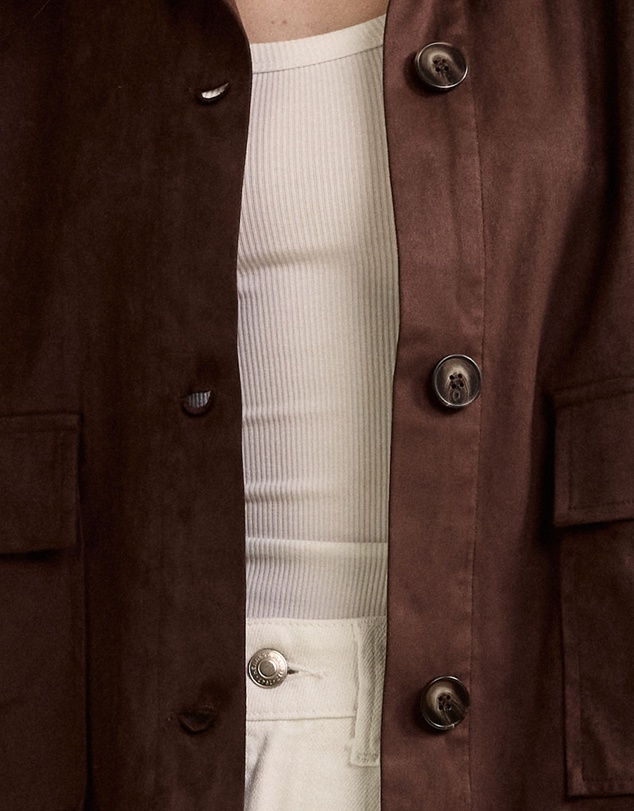 MVN - Faux Suede Jacket