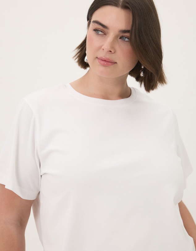Atmos&Here Curvy - Cotton Slim T-Shirt