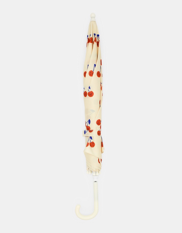 Morgan & Taylor - Cherry Kids Umbrella in Cream and Peachy Orange