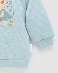 Purebaby - Butterfly Quilted Windcheater -Kids-Babies