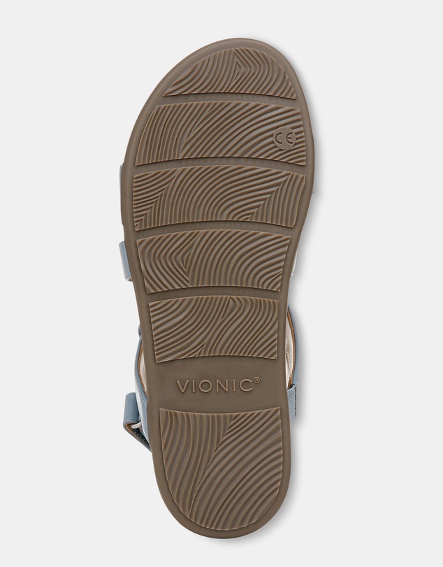 Vionic - Cypress Back Strap Sandal - Vintage Blue Haze