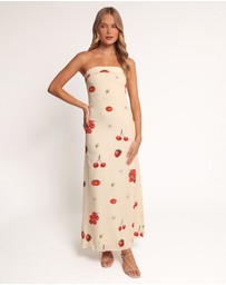 Petal & Pup - Adela Maxi Dress - Tomato Print