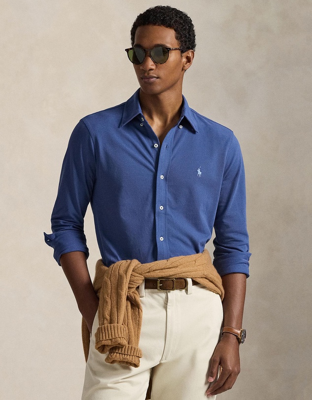 Polo Ralph Lauren - Featherweight Mesh Shirt - ICONIC EXCLUSIVE