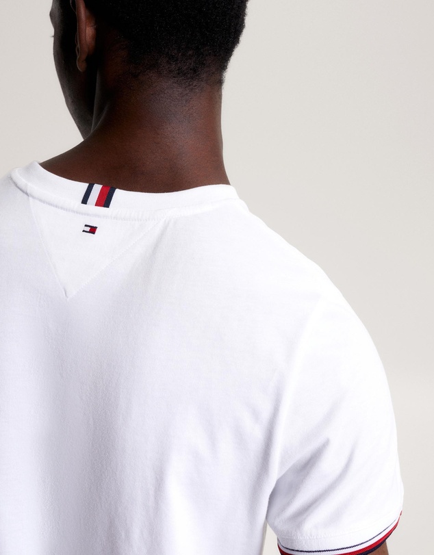 Tommy Hilfiger - Tommy Logo Tipped Tee
