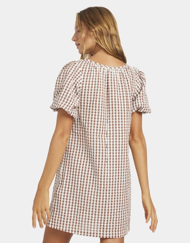 Roxy - Womens Delilah Check Mini Dress