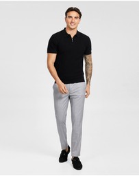Tarocash - Darius Zip Knit Polo