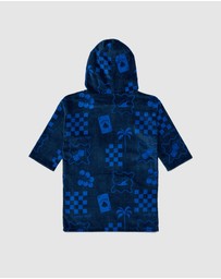 Crywolf - EVERYWHERE ZIP-UP TOWEL Navy