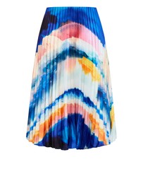 City Chic - Celina Facet Print Pleat Skirt