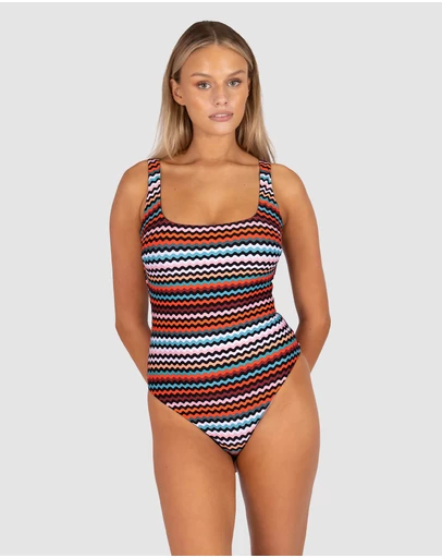 Baku Swimwear - La Mer D/E Cup Underwire One Piece Swimsuit