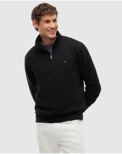 Tommy Hilfiger - Fleece Quarter-Zip Sweatshirt