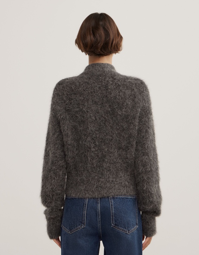Witchery - Fluffy Funnel Bomber Jacket