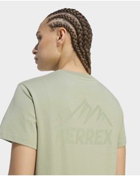 adidas Performance - TERREX MOUNTAIN GRAPHIC T-SHIRT Womens