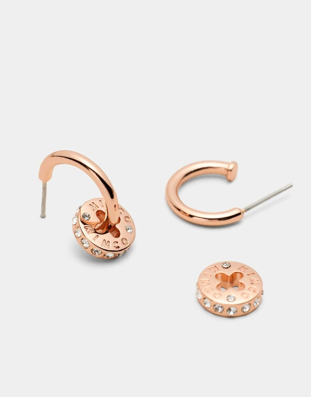 MIMCO - Signatura Charm Hoop Earrings