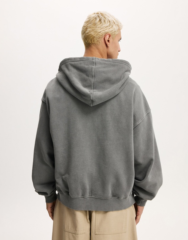 Cotton On - Cropped Zip Up Hoodie