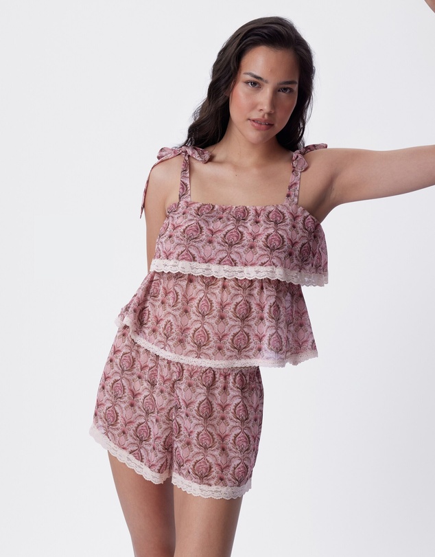 Bras N Things - Madeleine Short - Print Paisley