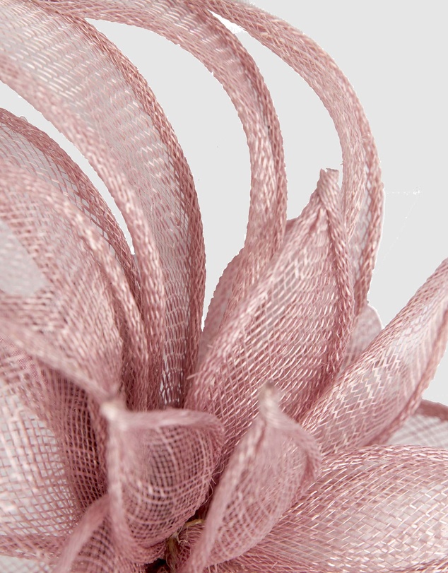 Max Alexander - Flower Pink Sinamay Fascinator Headband