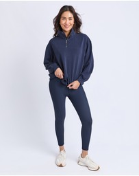 Foxwood - Luxe Zip Crew