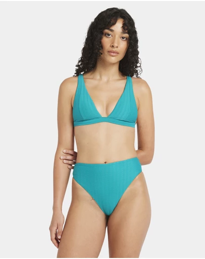 RVCA - Womens Pucker High Rise Bikini Bottom