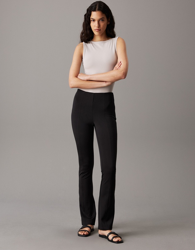 Calvin Klein - Slim Flared Knitted Pants