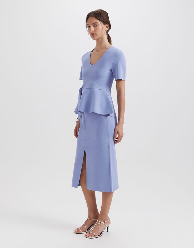 SABA - Mia Milano Peplum Top