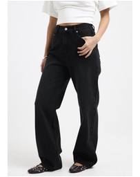 Subtitled - Tayla High Straight Denim Jeans