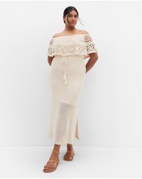 City Chic - Callie Crochet Dress