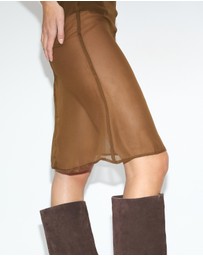Dazie - Carrie Midi Skirt