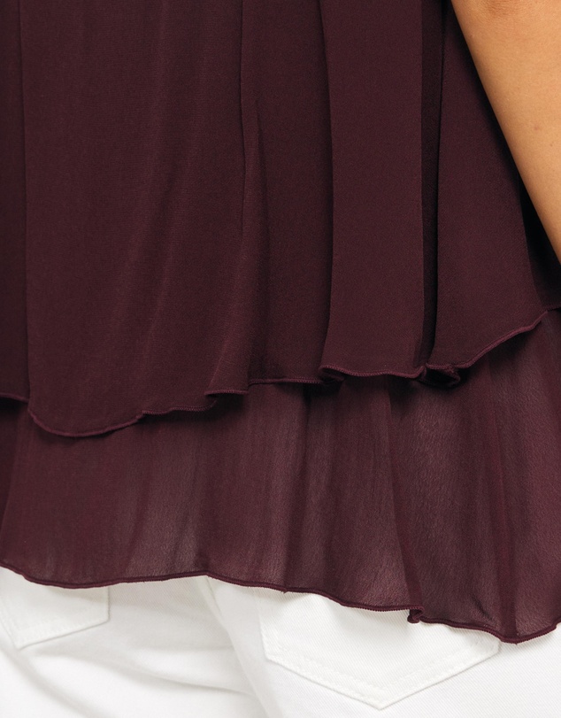 AERE - Willow Georgette Layered Cami