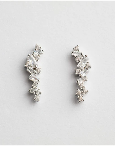 Moira Hughes - The White Label - Indigo Studs