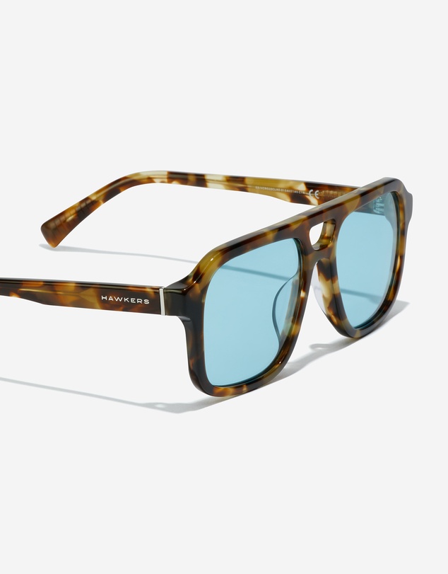 Hawkers Co - HAWKERS - Leaves Carpet Blue CROUPIER Sunglasses for Men and Women UV400