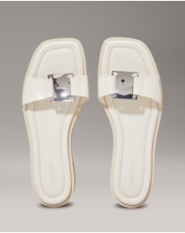 Calvin Klein - Leather Slides