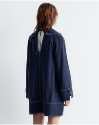 & Other Stories - Sailor Collar Mini Dress