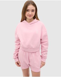 Seed Heritage - Logo Cropped Hoodie - Teen