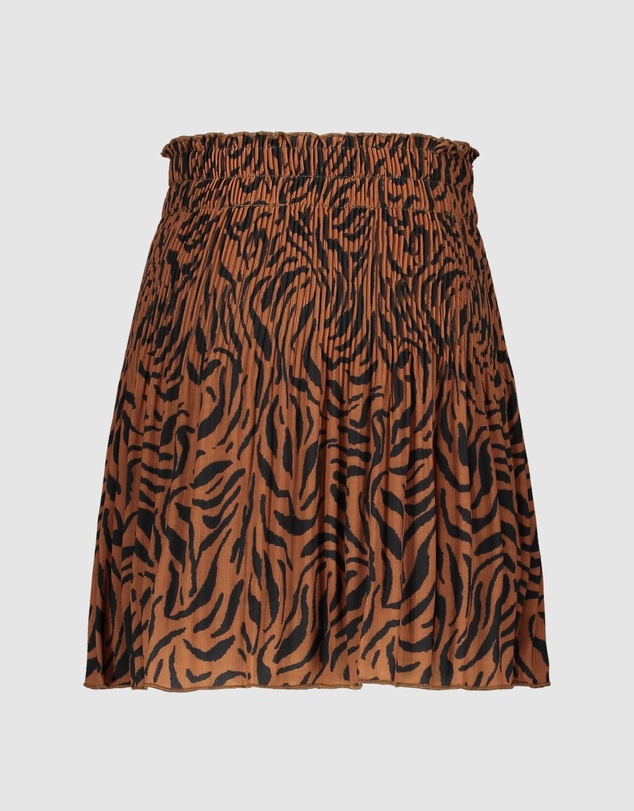 Like FLO - Zebra Print Pleated Skirt - Kids-Teens