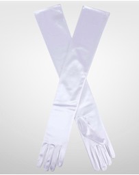 DENTS - Long Opera Satin Gloves