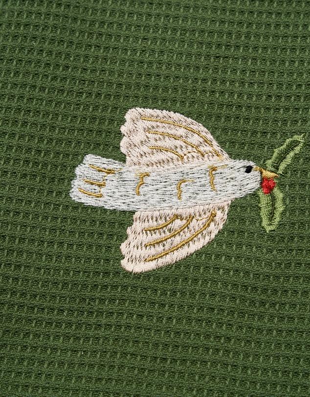 Linen House - Embroidered Tea Towel