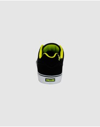 Fallen Footwear - Fallen Footwear Impact Foam The Goat Suede Men Shoes Black/Lime