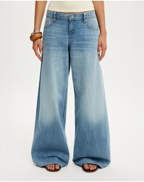 Cotton On - Low Rise Wide Jeans