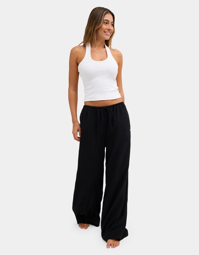 Roxy - Womens Lolani Elastic Waist Pants