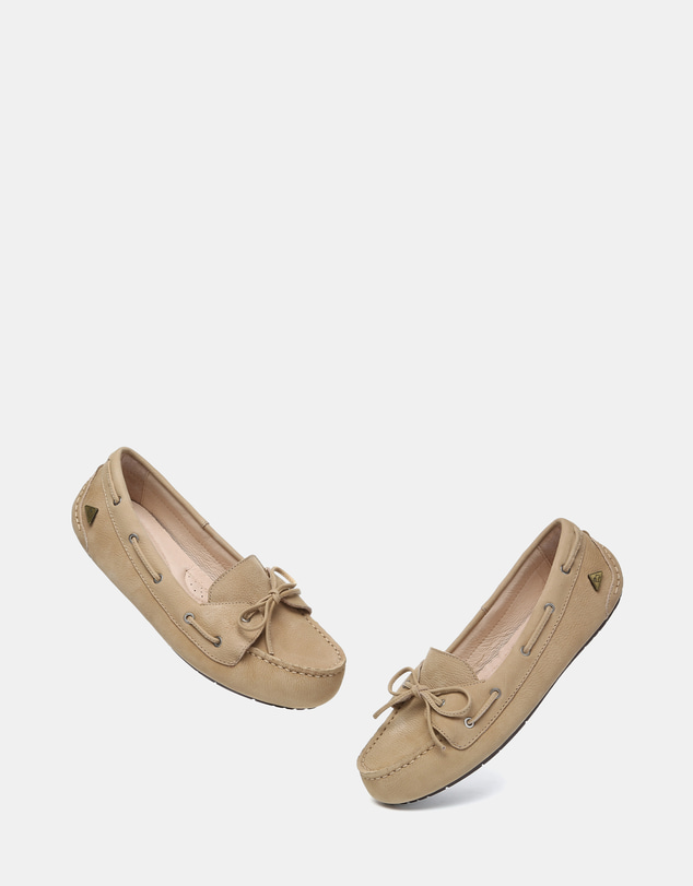 EVERAU - EverAU Ugg Monty Cow Leather Upper Loafer Oxfords Flats