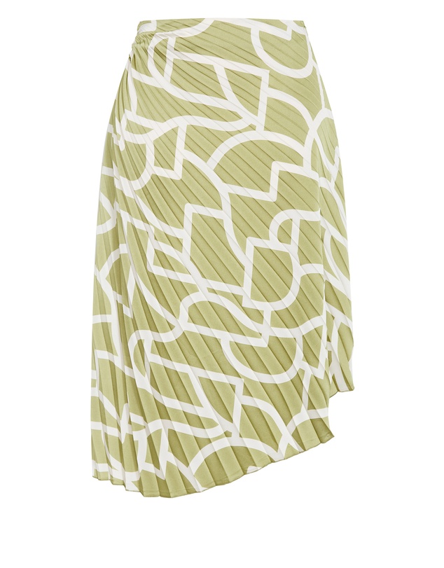 City Chic - Amaya Print Skirt
