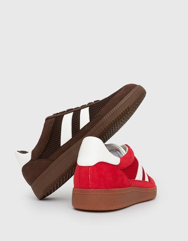 Betts - Wider Fit Berkleigh Lace-Up Casual Sneakers
