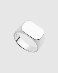 Najo - Moto Men's Silver Ring