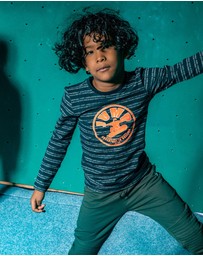 TYGO&vito - Organic Long Sleeve AOP T-Shirt - Kids-Teens