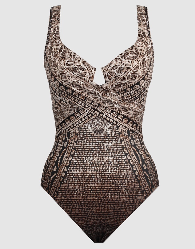 Miraclesuit Swimwear  - Cappadocia Criss Cross Escape Underwired Shaping Swimsuit