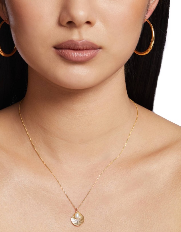 Alana Maria - Ula Shell Necklace - Gold