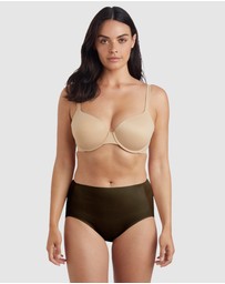 Naomi & Nicole - Light Shaping High Waist Everyday Shapewear Brief (Pack of 2)